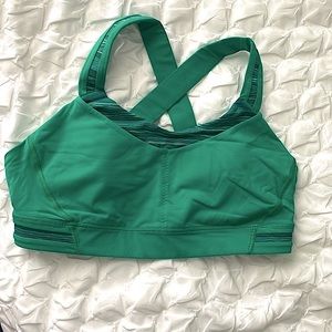 Lululemon Green Sports Bra